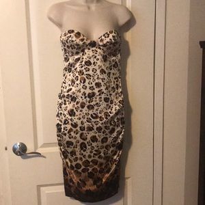 Nicole Miller Leopard Print Dress